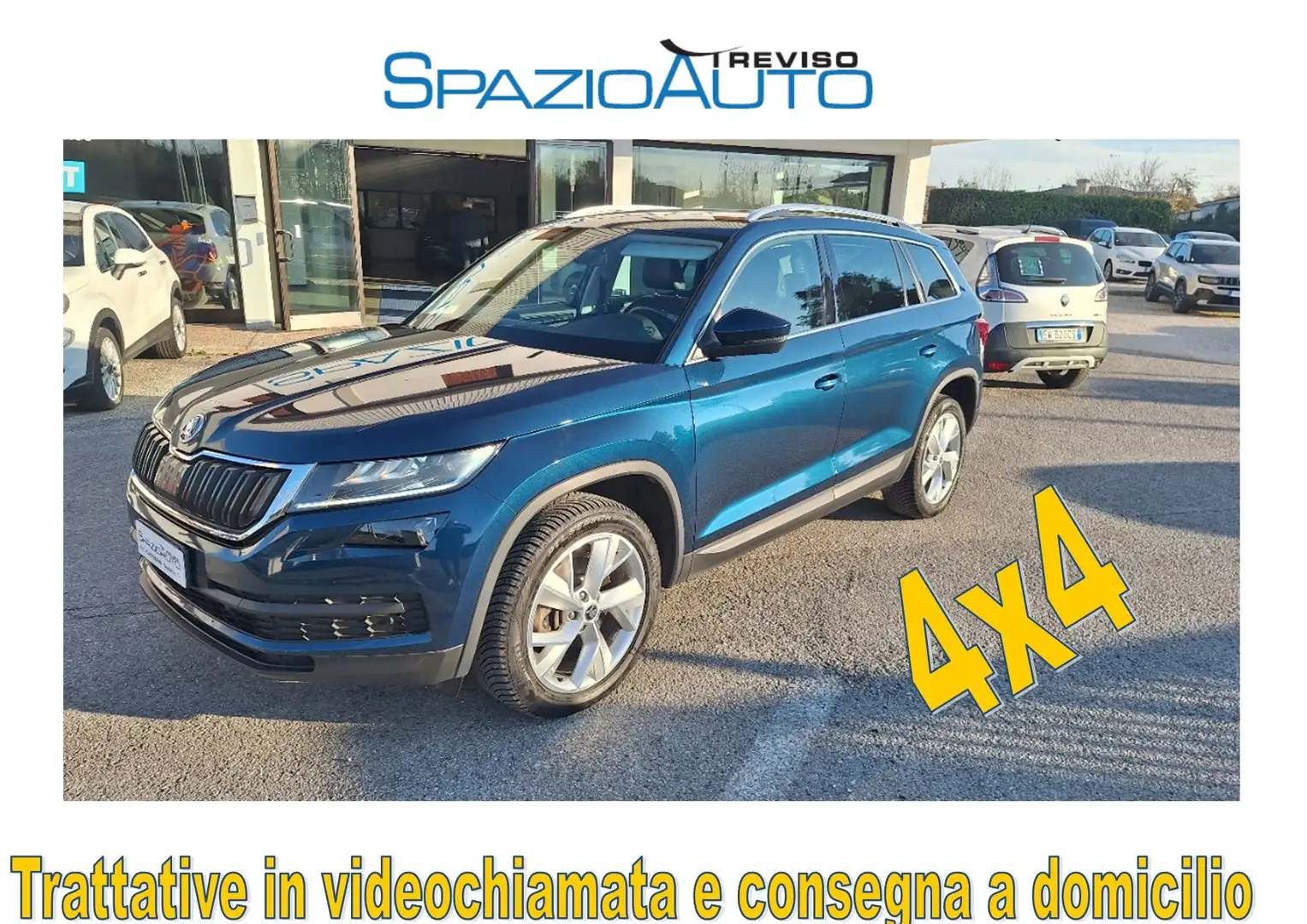 Skoda Kodiaq Kodiaq I 2016 2.0 tdi Style 4x4 190cv dsg Bleu - 1