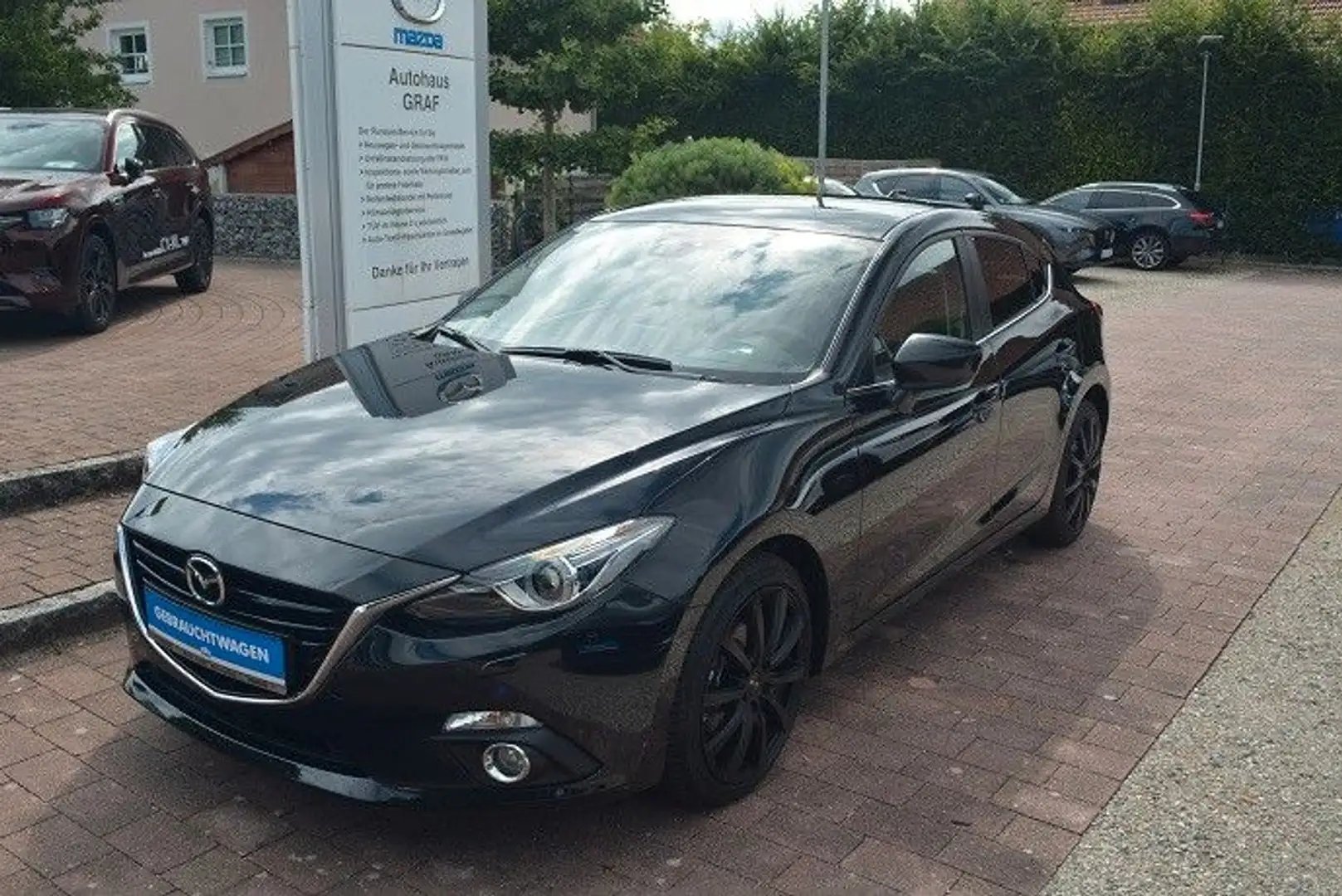 Mazda 3 Lim. Sports-Line Navi HuD Xenon PDC Noir - 2