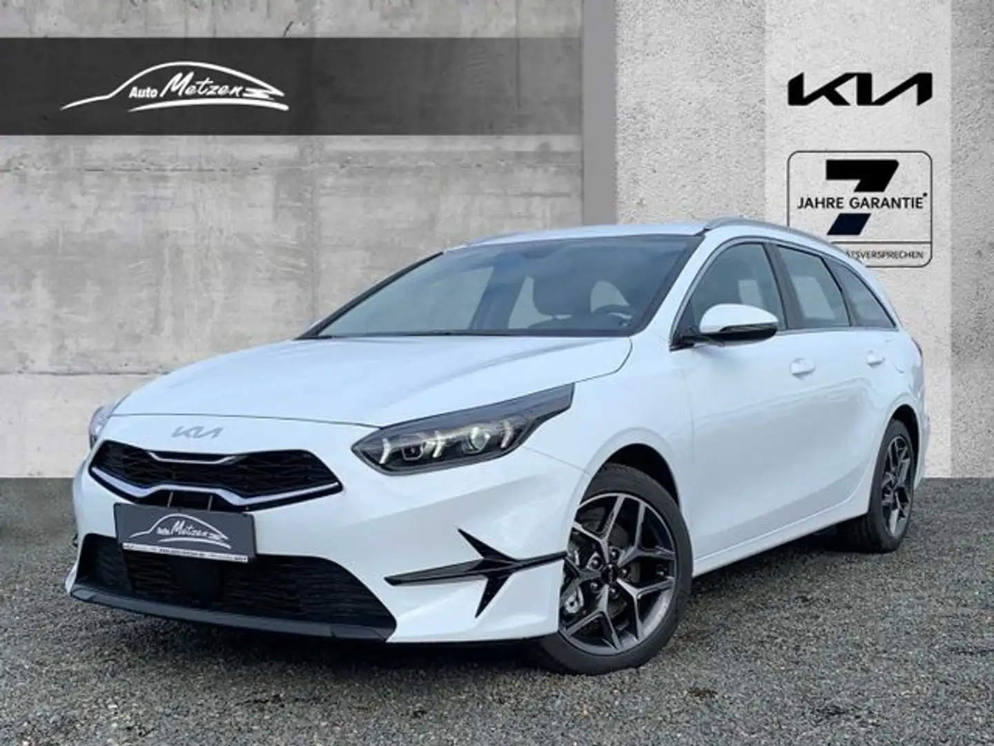 Kia Ceed SW / cee'd SW 1.5 T-GDI DCT Spirit NAVI ALU APPS Blanc - 2