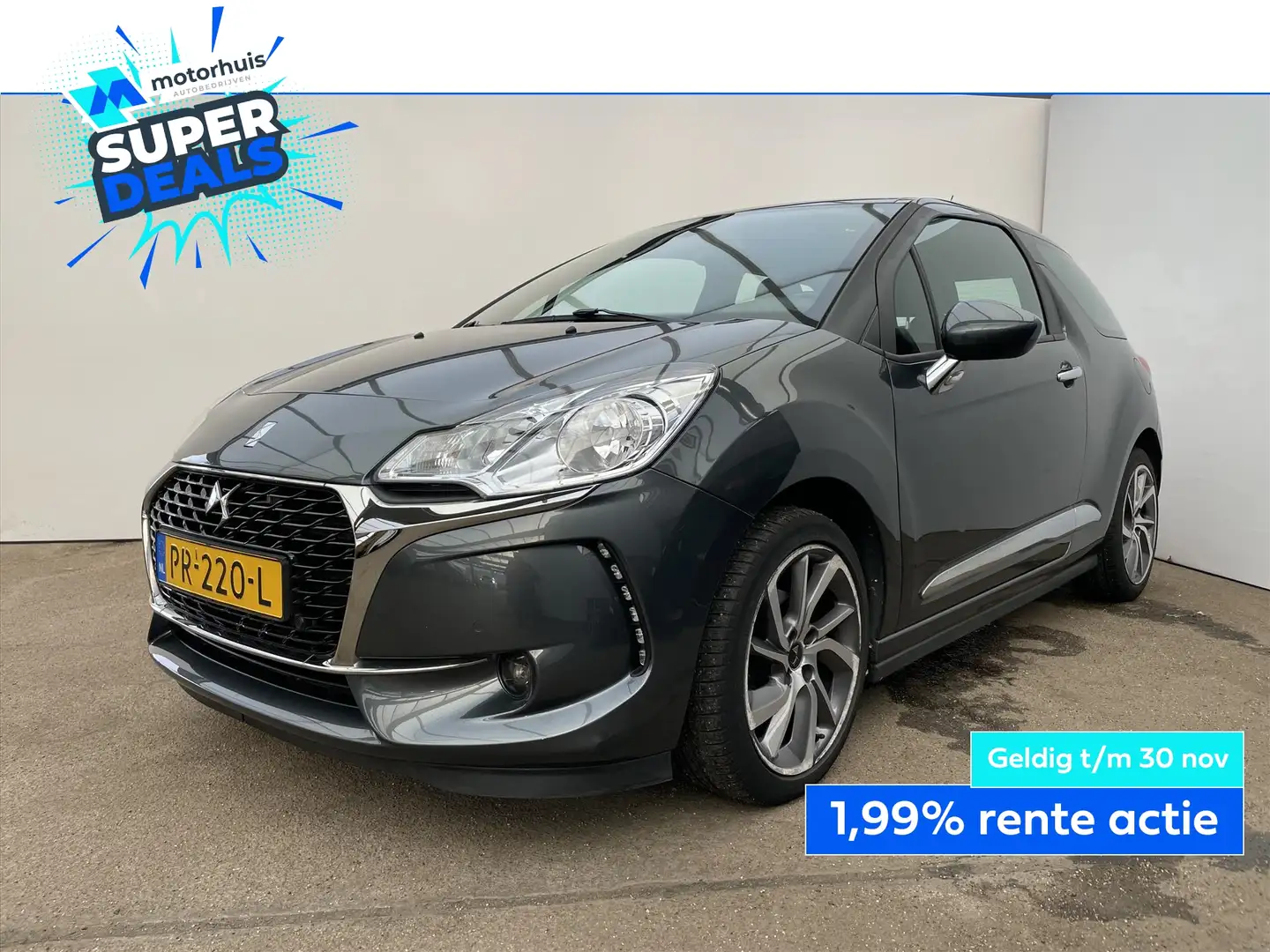DS Automobiles DS 3 1.2 PureTech 110pk Performance Line Grijs - 1