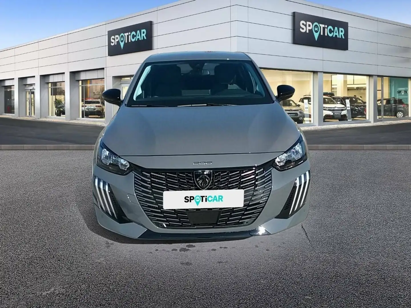 Peugeot 208 HYBRID 100 eDCS6 Allure Gris - 2