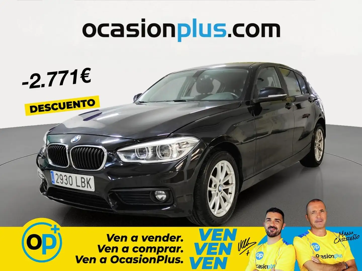 BMW 118 118d Negro - 1