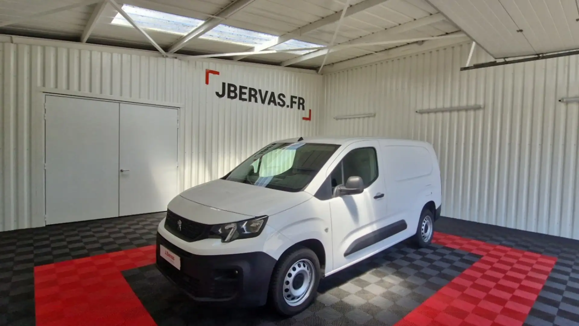 Peugeot Partner BLUEHDI 100 S&amp;S LONG 950KG PREMIUM Blanc - 1