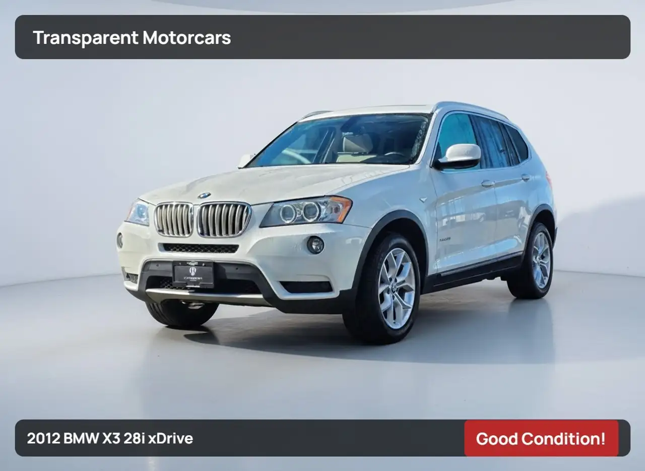 2012 BMW X3