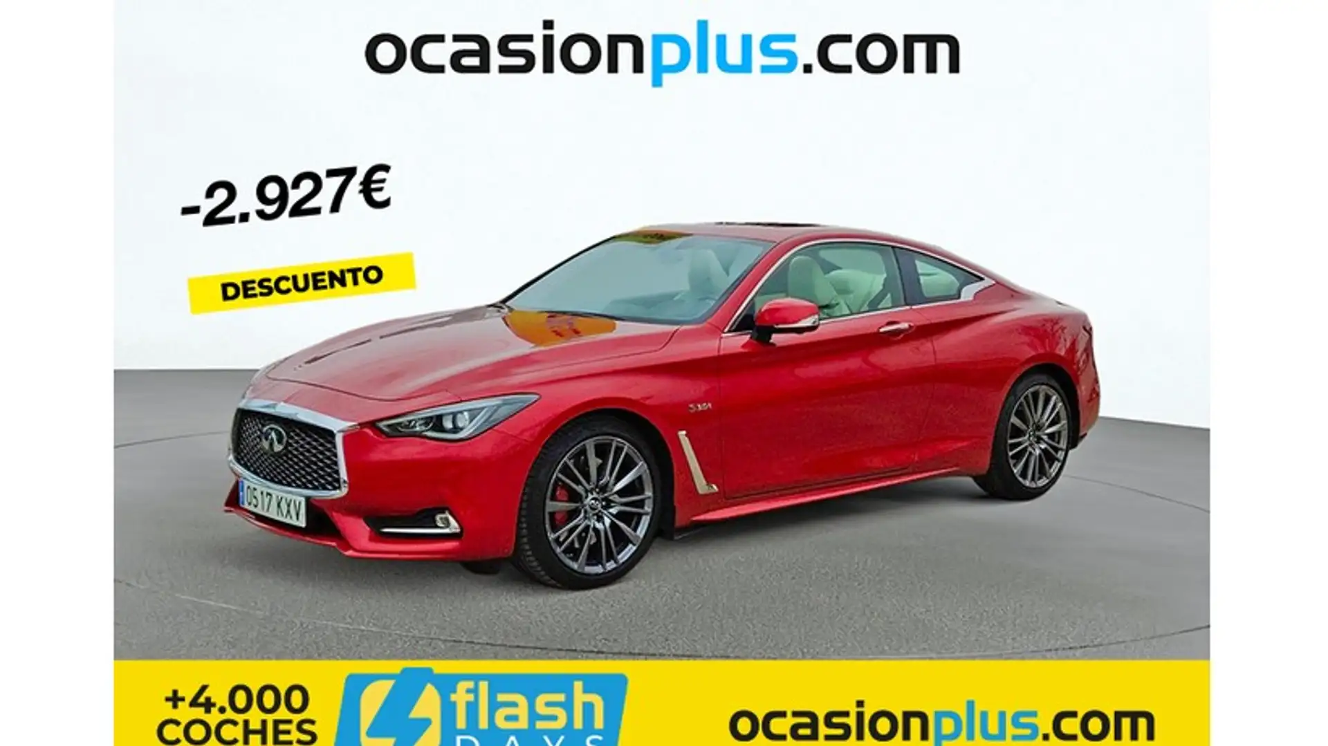 Infiniti Q60 Coupé 3.0 AWD Sport Rot - 1