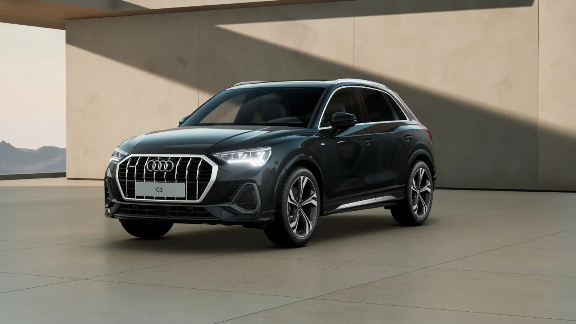 Audi Q3 S line 45 TFSI quattro S tronic 360° AHK Pano Nero - 2