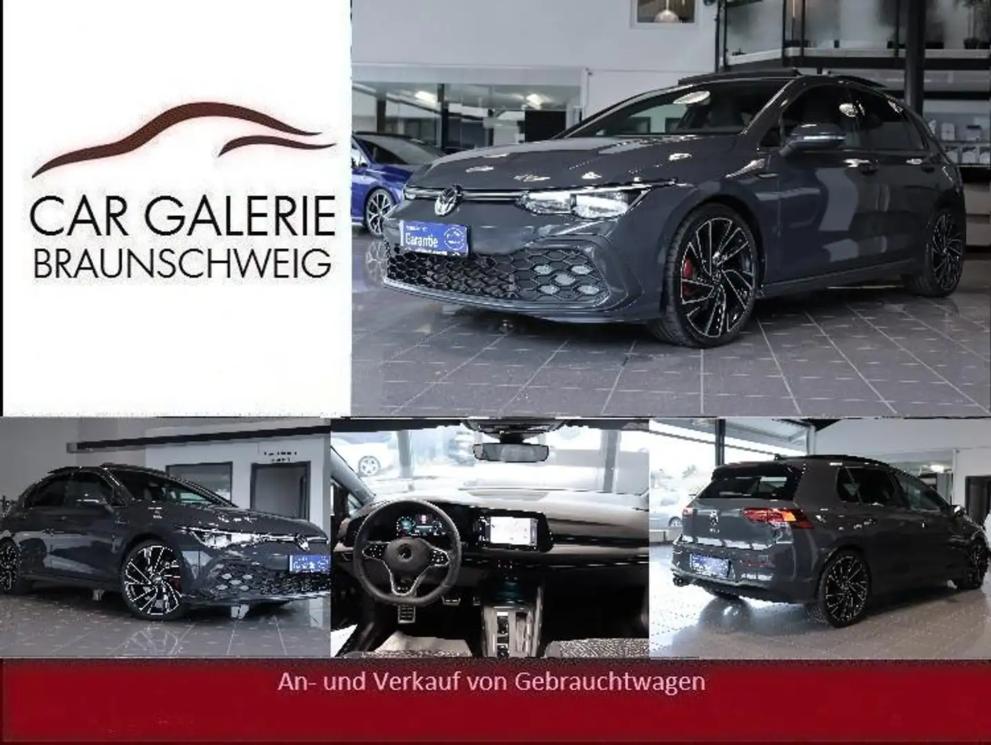 Volkswagen Golf 2.0 TDI GTD*PANORAMA*ACC* Gris - 1