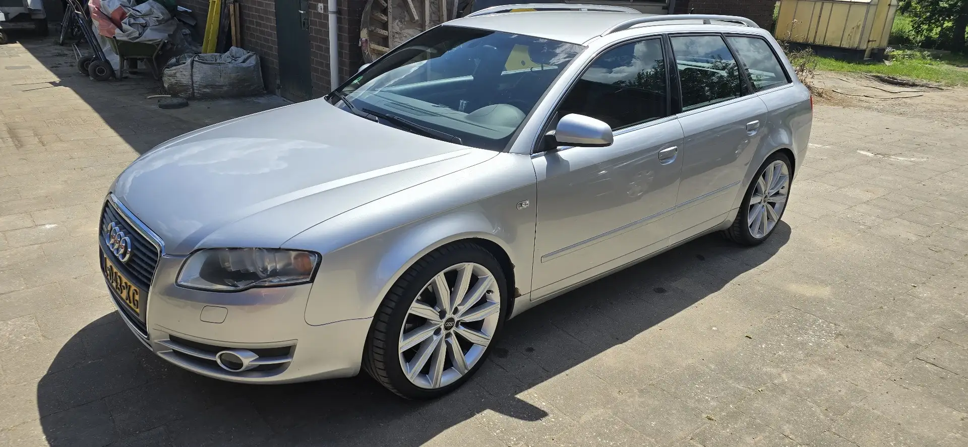 Audi A4 3.2 FSI q. Pro Line Zilver - 1