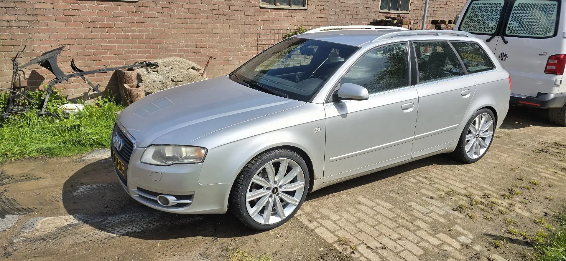 Audi A4 3.2 FSI q. Pro Line Zilver - 2