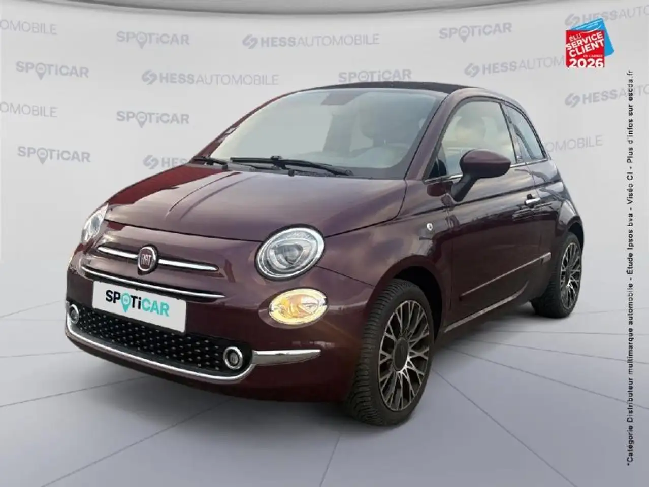 Fiat 500C 1.2 8v 69ch Eco Pack Star