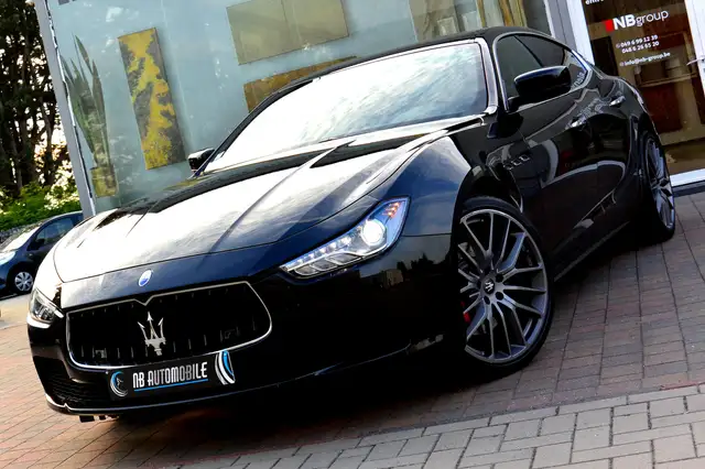 Maserati Ghibli 3.0 V6_CARBONE_FULL OPTIONS_GARANTIE_✅