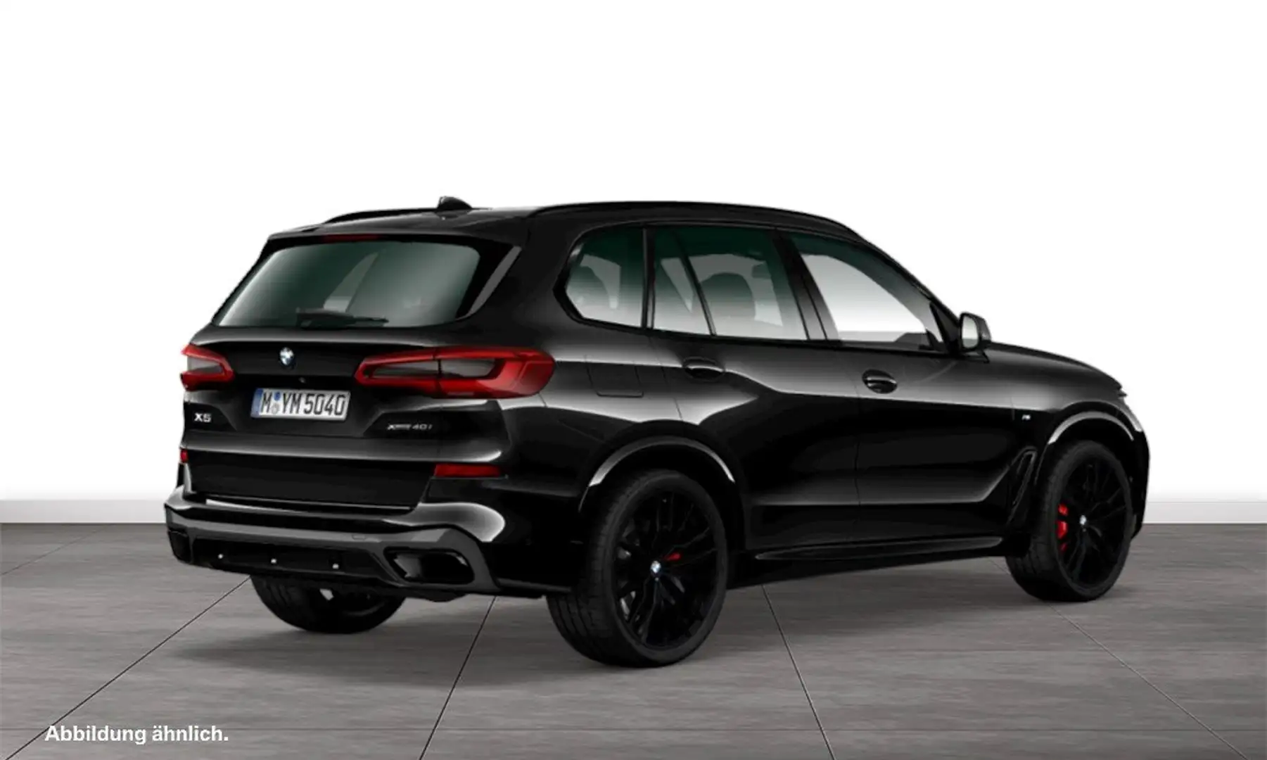 BMW X5 xDrive40i M SPORTPAKET+22"ALU+PANORAMA+2-ACHS LUFT Schwarz - 2