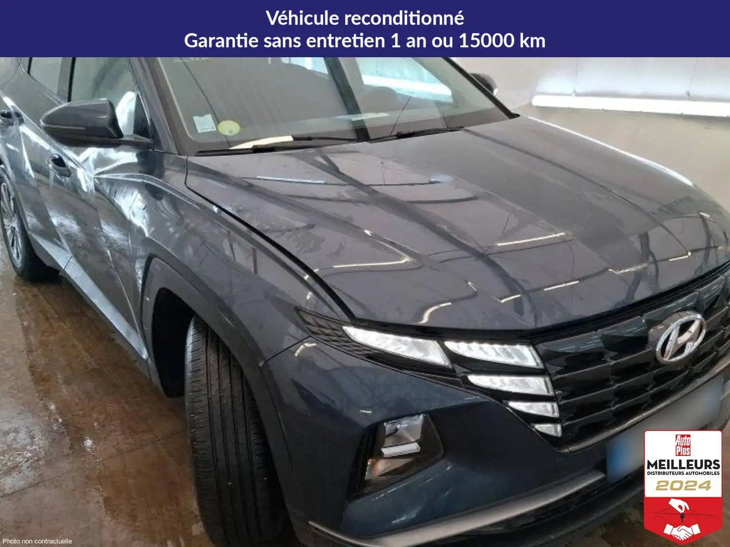 Hyundai TUCSON CRDi 136 Hybrid 48V DCT-7 Weiß - 2