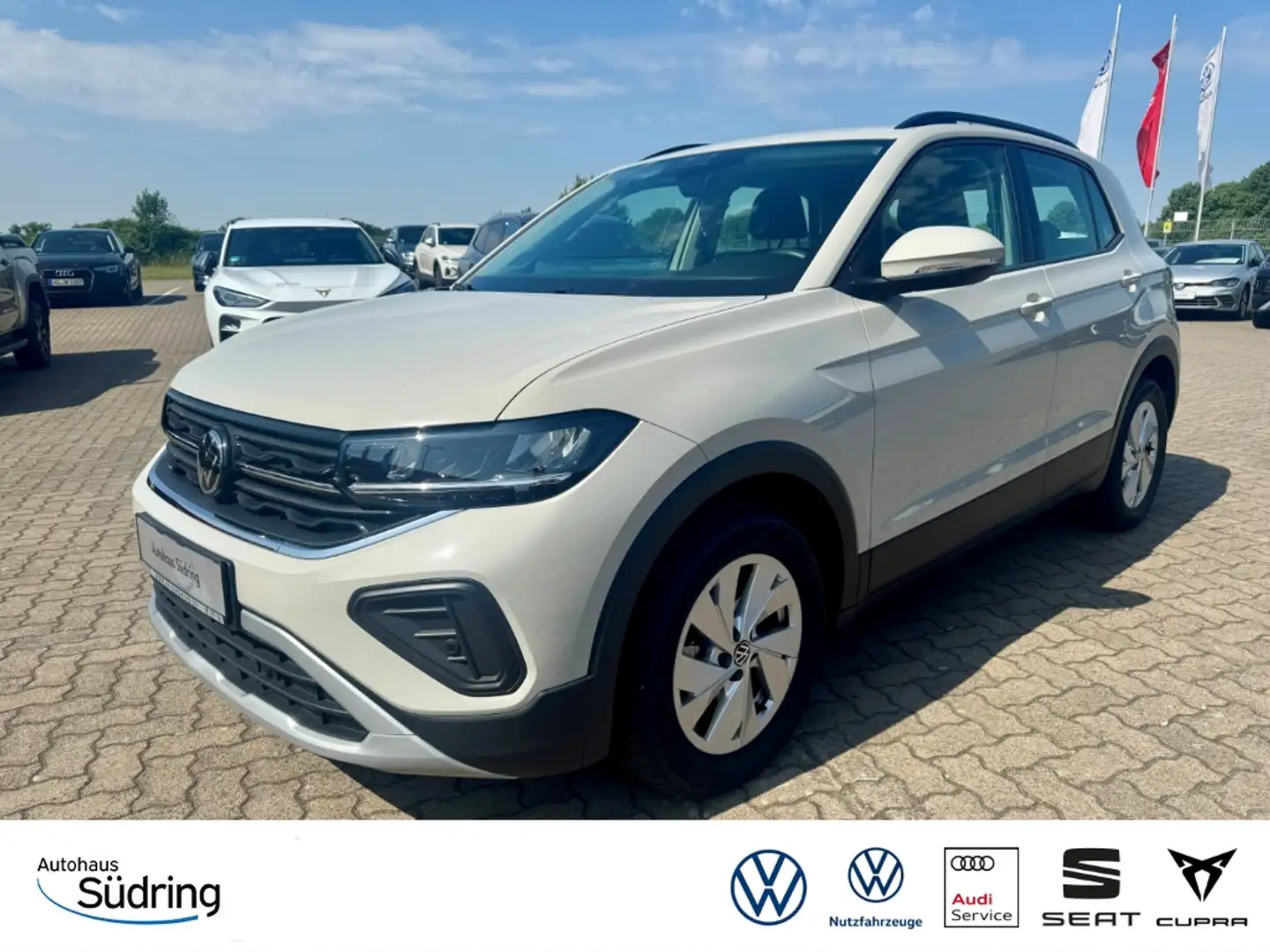 Volkswagen T-Cross 1,0 TSI Life DSG AHK LED ACC AppConnect Grau - 1