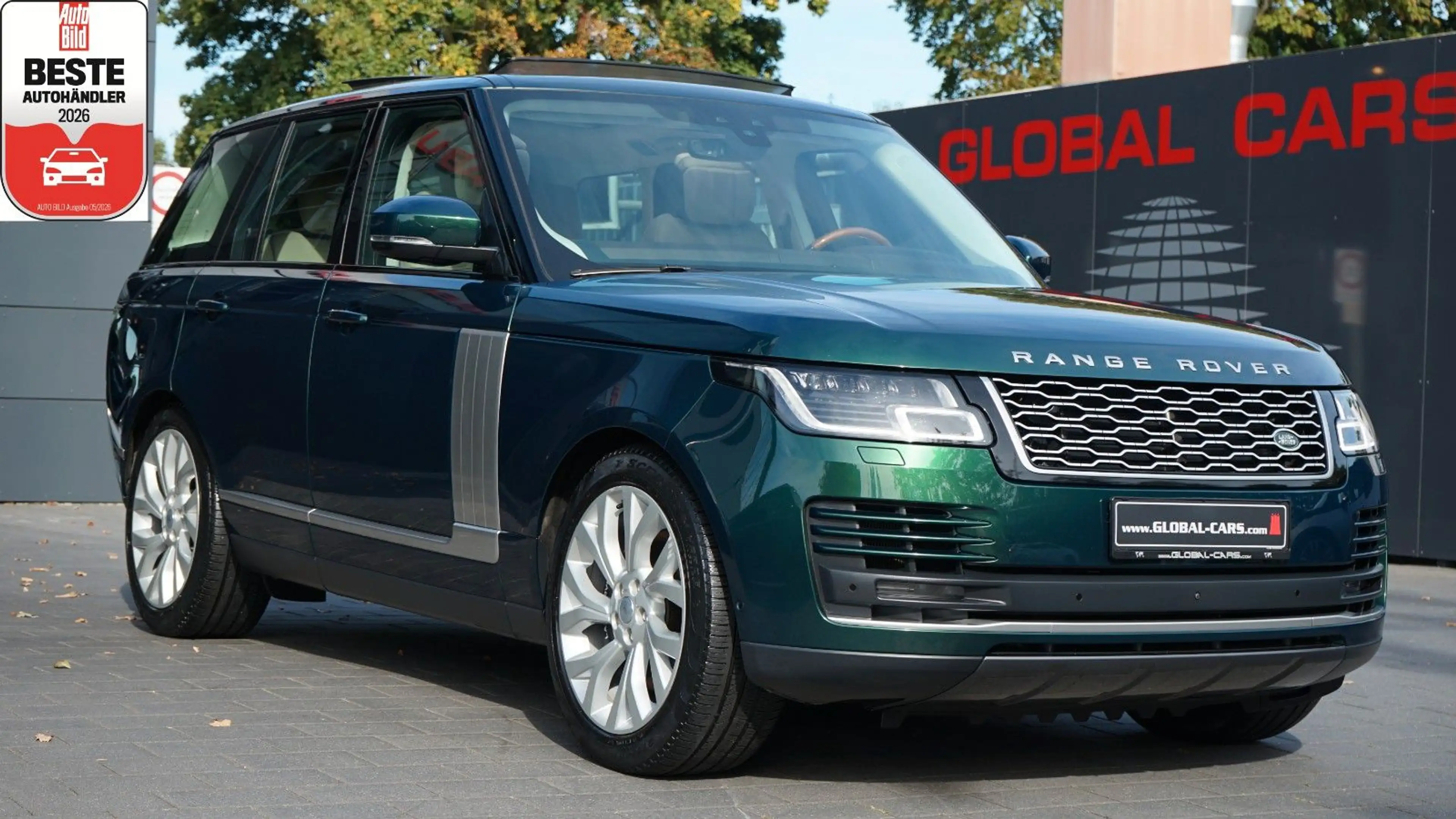 Land Rover Range Rover RANGE ROVER P525 KOMPRESSOR*SVO GREEN*PANO*