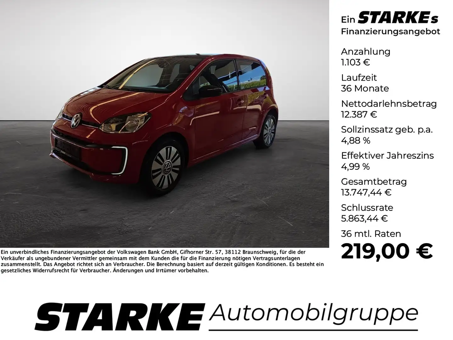 Volkswagen up! Style Rot - 1