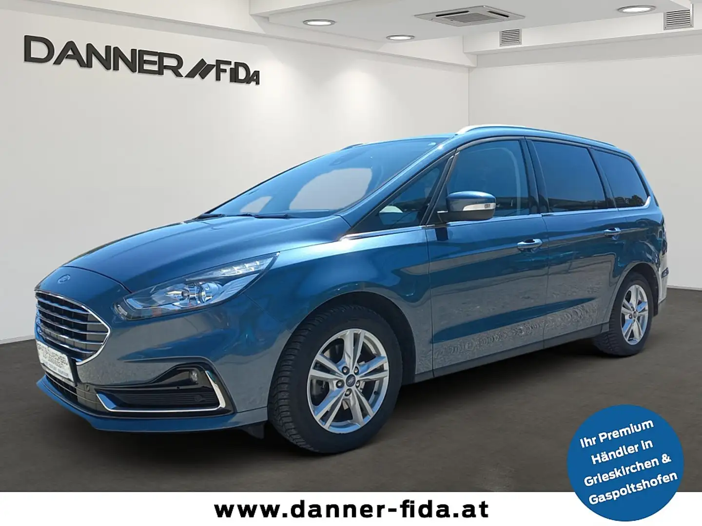 Ford Galaxy 190PS Benzin/2,5l Duratec Hybrid Titanium Aut.*... Blau - 1