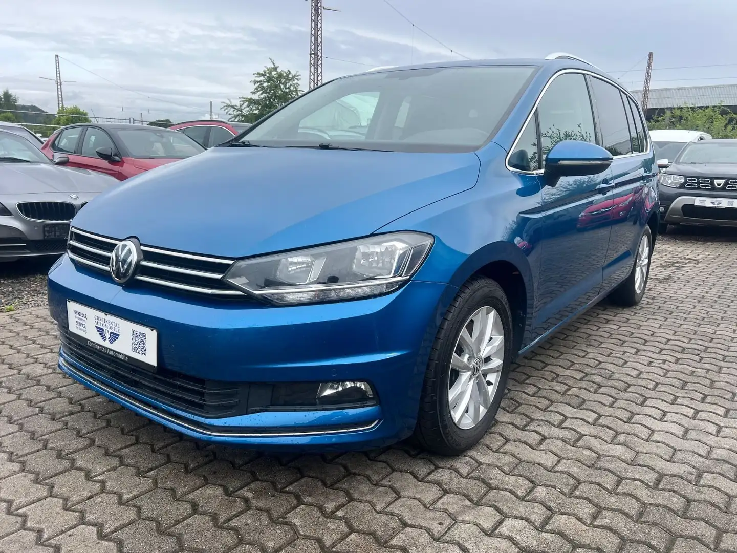 Volkswagen Touran Highline BMT/Start-Stopp 7 SITZE Azul - 2