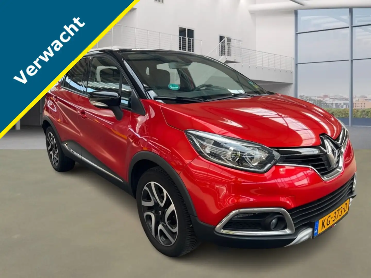 Renault Captur 0.9 TCe XMOD NAVIGATIE/ECC/PDC/LMV/LEDER (1e EIG.) Rouge - 1