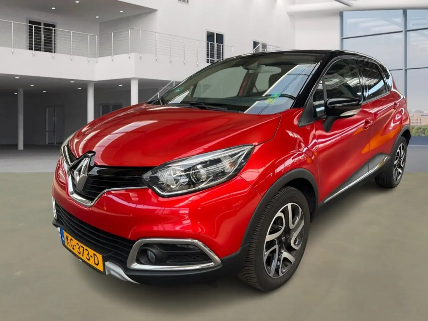 Renault Captur 0.9 TCe XMOD NAVIGATIE/ECC/PDC/LMV/LEDER (1e EIG.) Rouge - 2