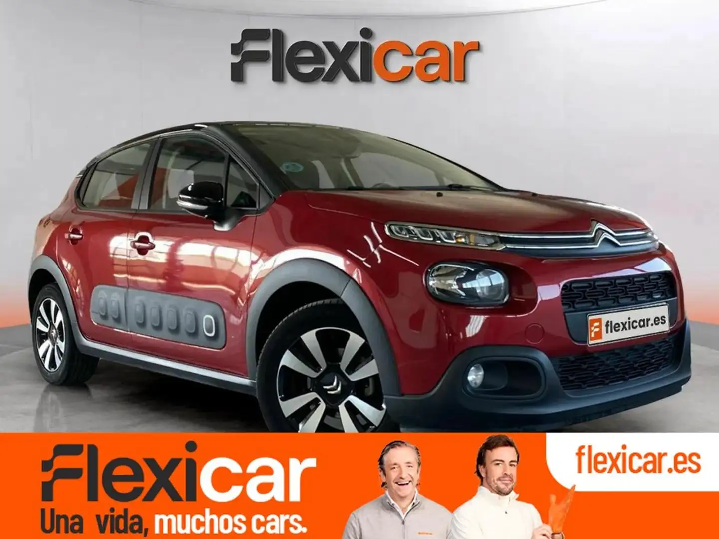 Citroen C3 PureTech 60KW (82CV) FEEL Rojo - 1
