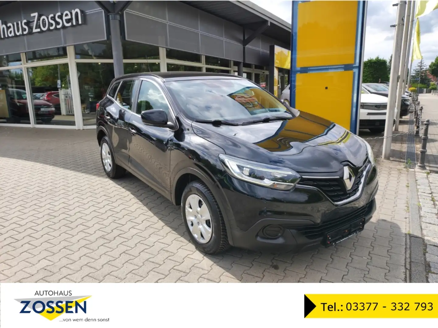 Renault Kadjar Life 1.3 Temp+El. Parkbremse+Klima+ALW R. Schwarz - 1