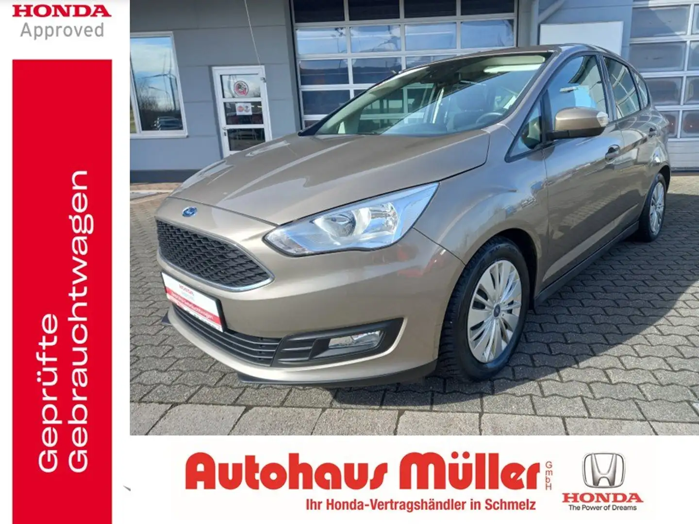 Ford C-Max 1.0 EcoBoost Start-Stopp-System COOL&CONNECT Marrón - 1