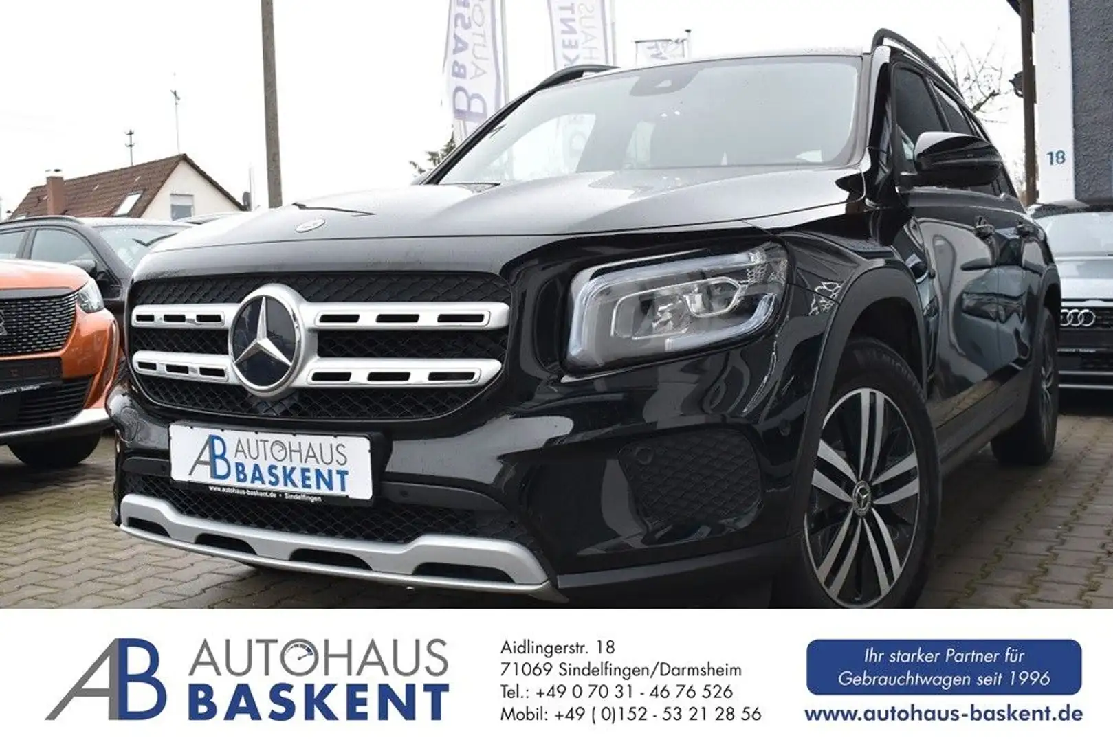 Mercedes-Benz GLB 200 d*LED*7-SITZER*AHK*NAVI*T-LEDER*KAMERA Noir - 1