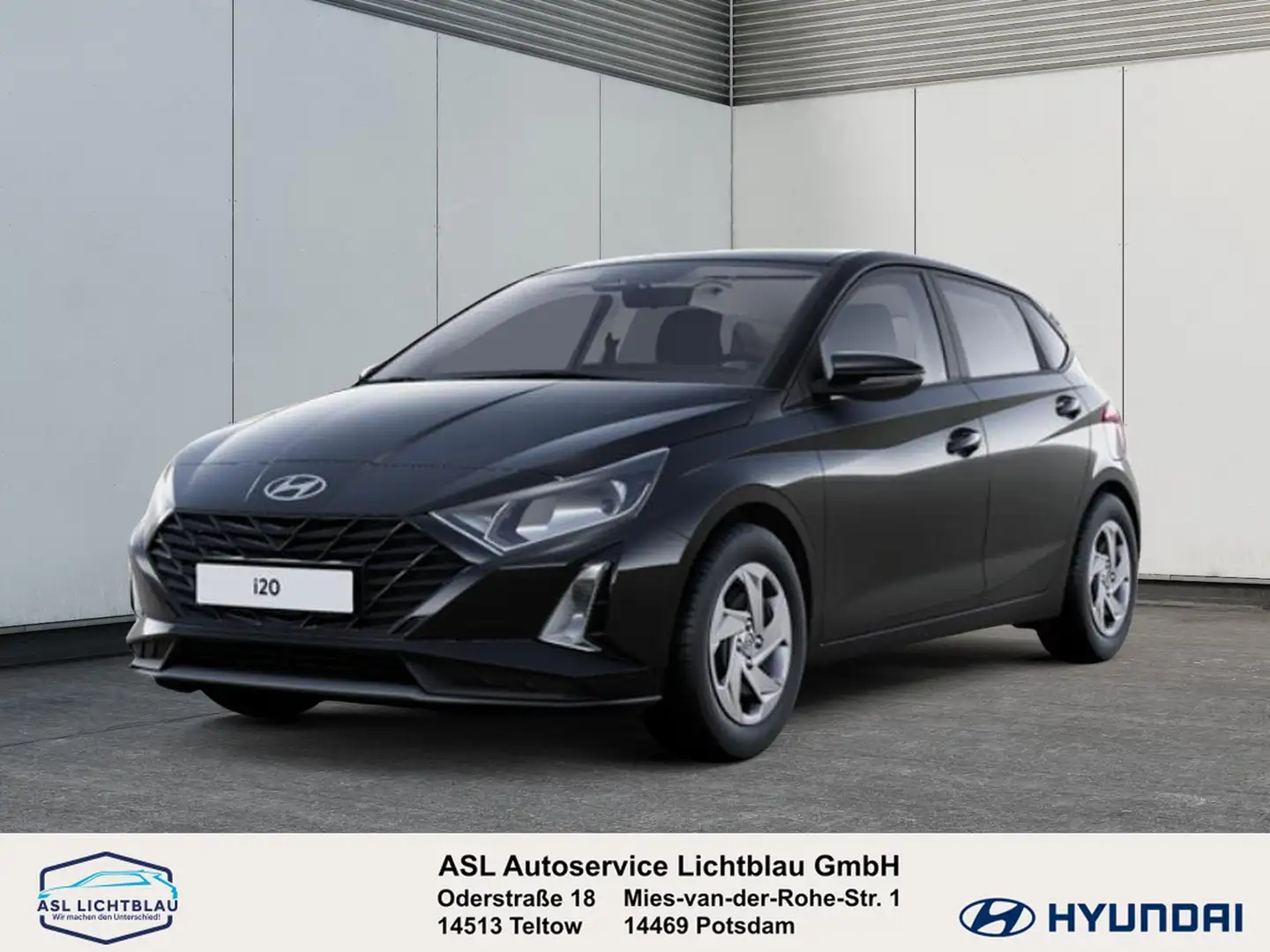 Hyundai i20 FL 1.0 T-GDI 6-MT 2WD SELECT 1.0 Schwarz - 1