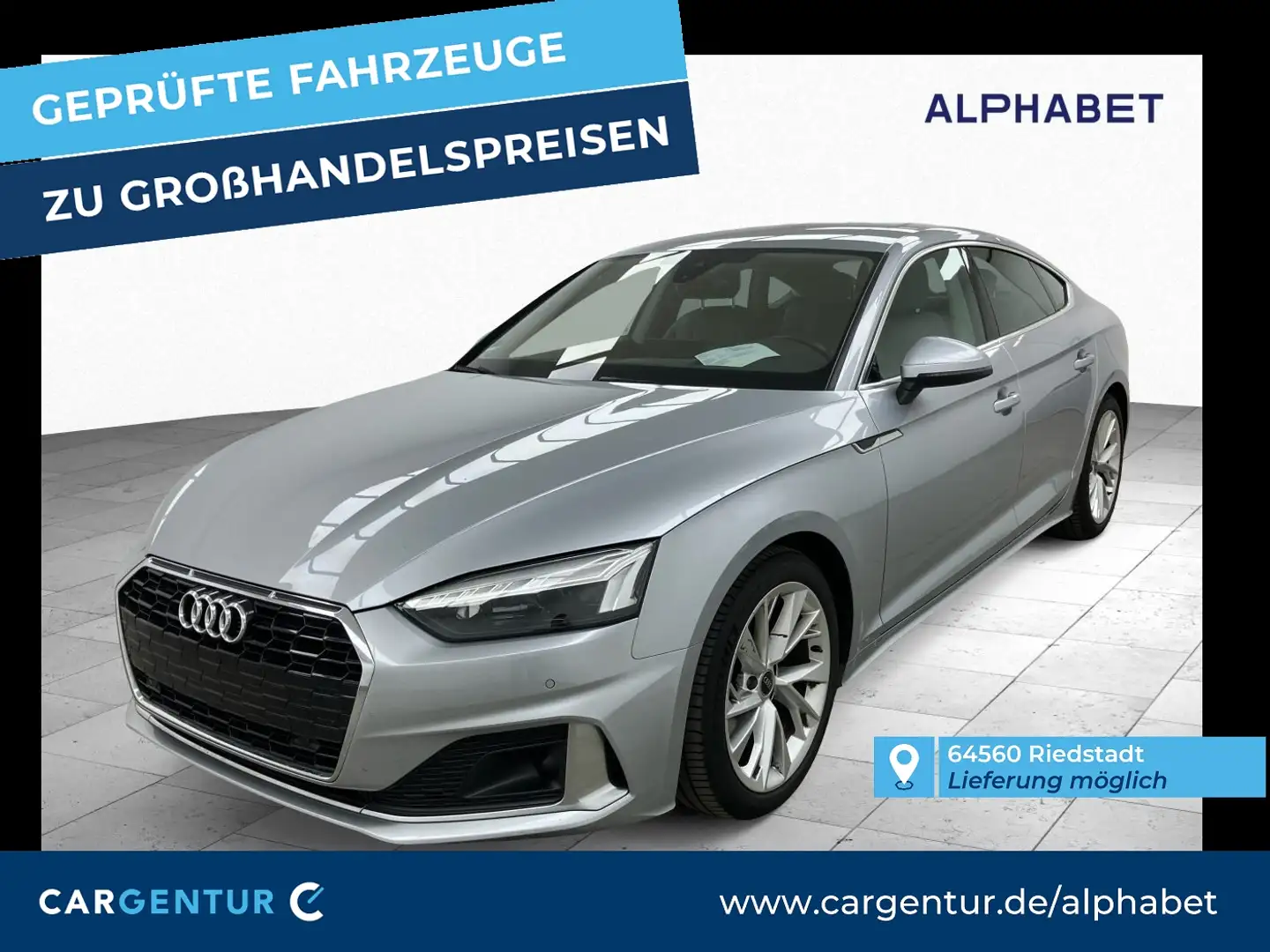 Audi A5 35 2.0 TDI Sportback advanced Matrix Silber - 1
