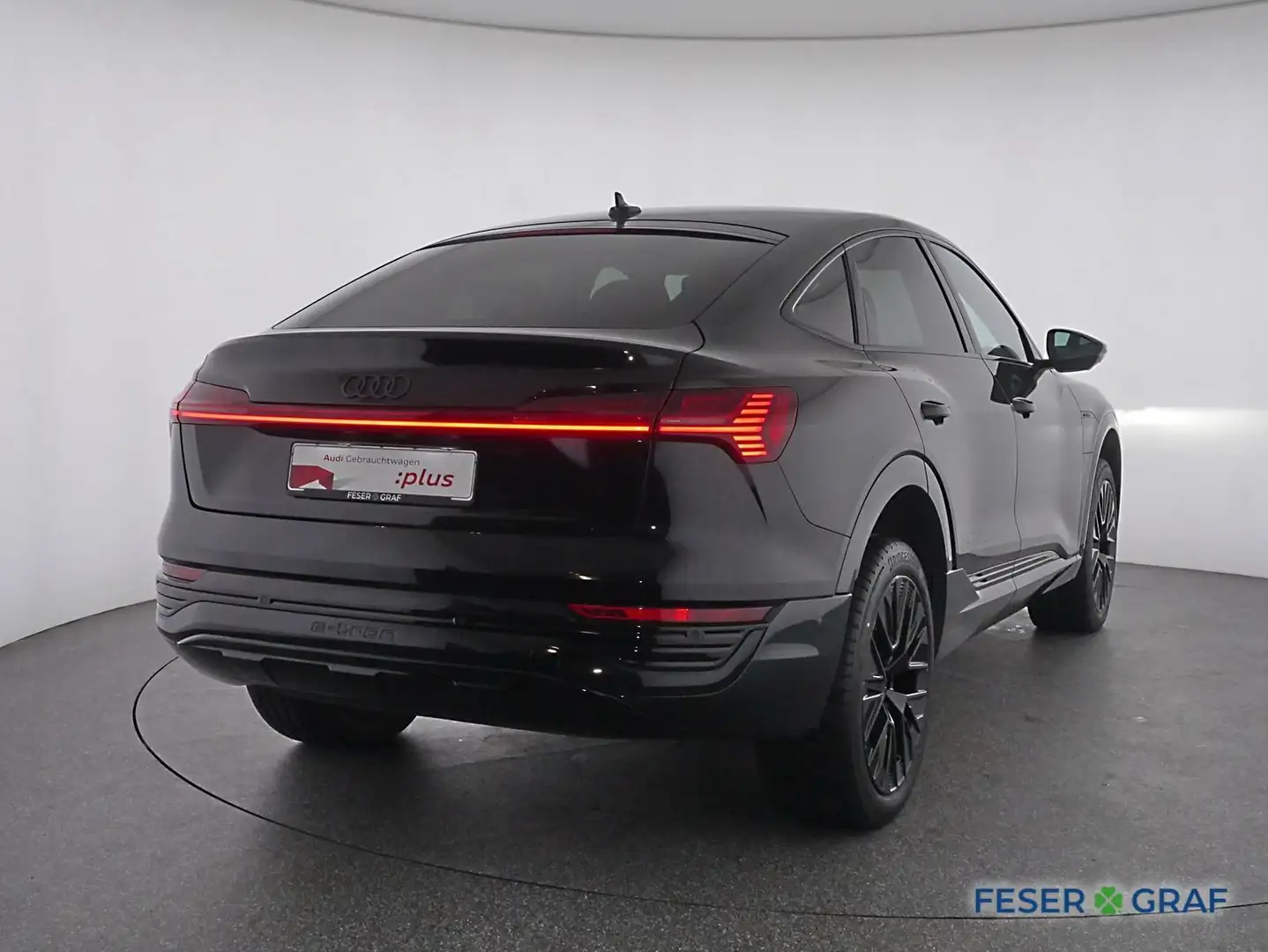 Audi Q8 Sportback e-tron 50 S Line Luft/air,B&O,Leder,Matr Schwarz - 2