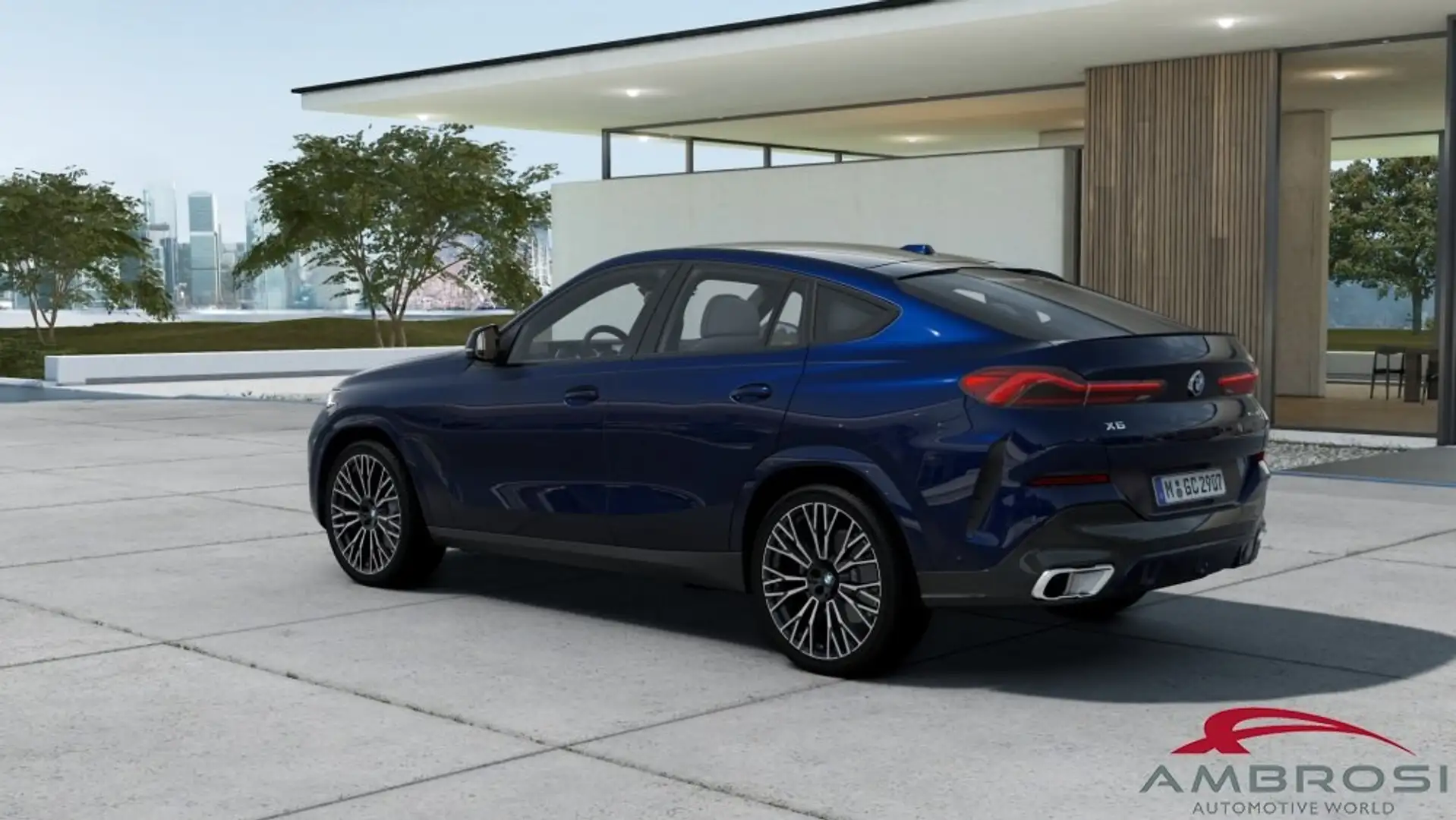BMW X6 xDrive40i Msport Blu/Azzurro - 2