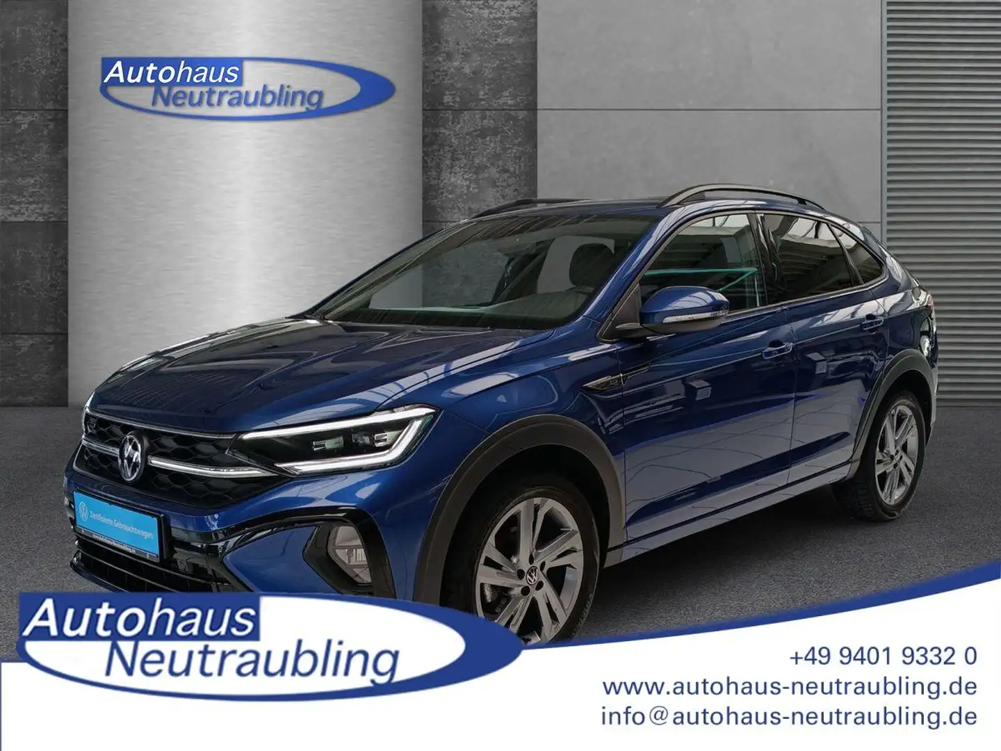 Volkswagen Taigo 1.0 TSI "R-LINE" 110 PS +DSG+NAVI+REARVIEW+KEYLESS Blau - 1