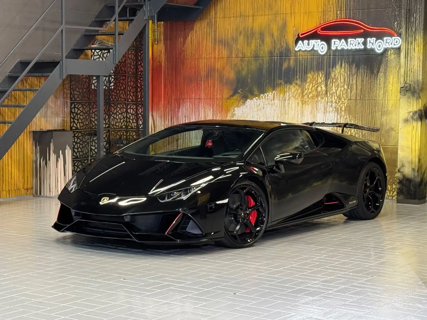 Lamborghini Huracán EVO~SENSONUM~KAMERA~LIFT~CAPRISTO Noir - 1