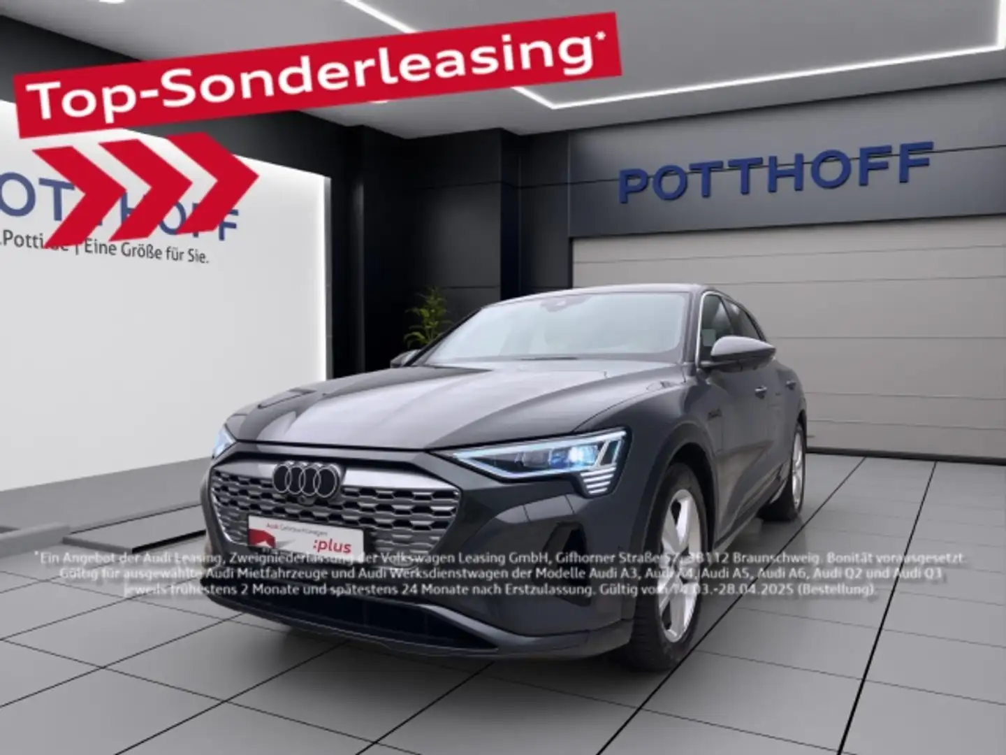 Audi Q8 e-tron 55 Q ADVANCED LM20 AHK HuD MATRIX Grau - 1