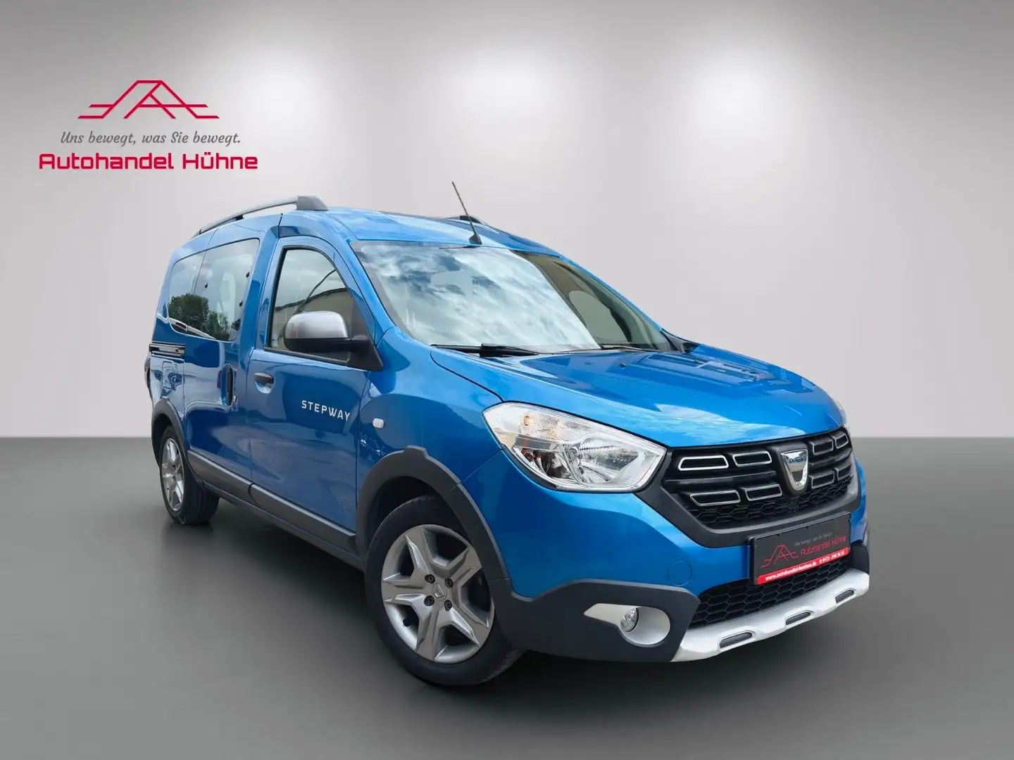 Dacia Dokker 1.3 Stepway Plus/1.Hand - Top Gepflegt Blau - 2