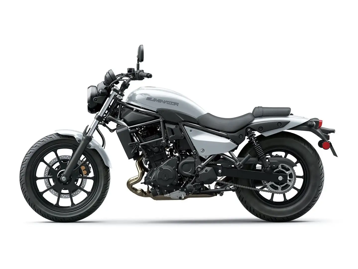 Kawasaki Eliminator 500 Blanc - 2