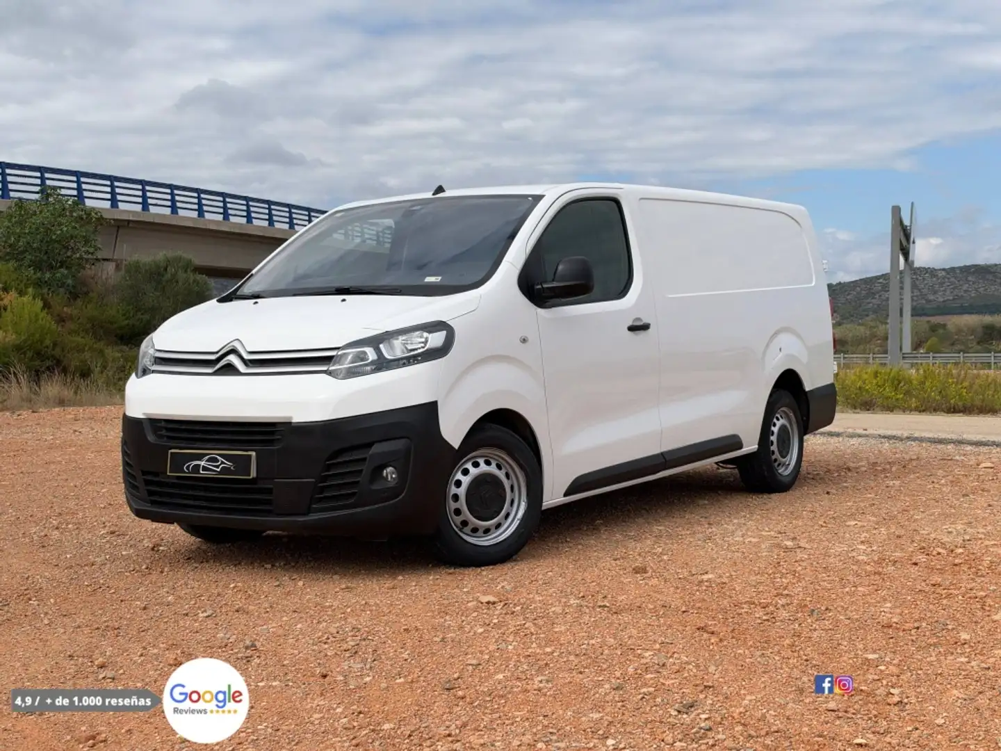 Citroen Jumpy Fg. BlueHDI Talla M S&S Control 100 Blanco - 2