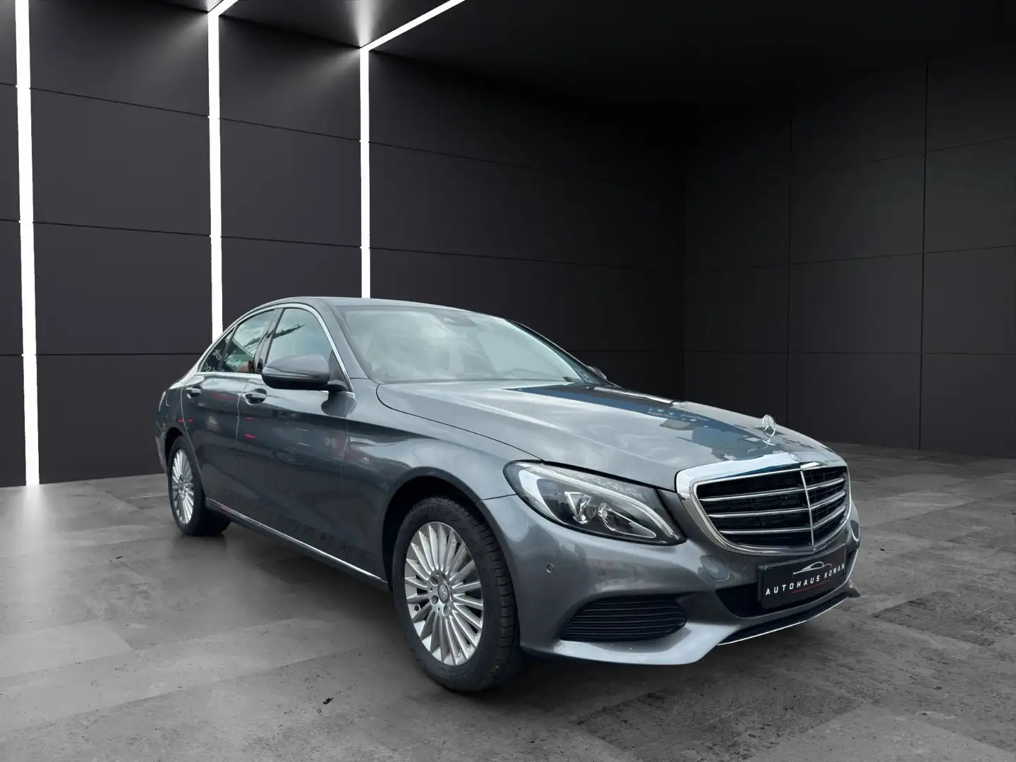 Mercedes-Benz C 180 C180 CGI*TÜV NEU*S-HEFT*AUTOM.*PDC*NAVI*S.DACH* Grau - 2