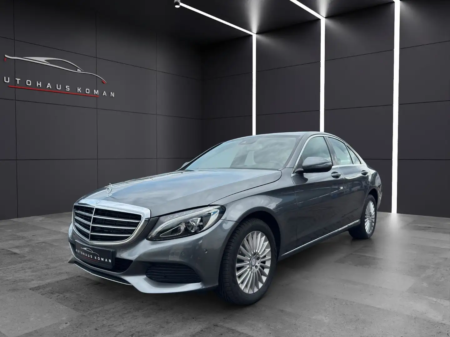 Mercedes-Benz C 180 C180 CGI*TÜV NEU*S-HEFT*AUTOM.*PDC*NAVI*S.DACH* Grau - 1