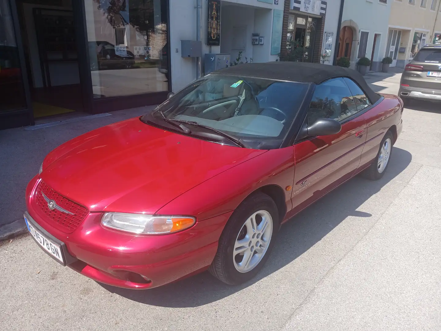 Chrysler Stratus Cabrio 2,5 LX Aut. Czerwony - 2