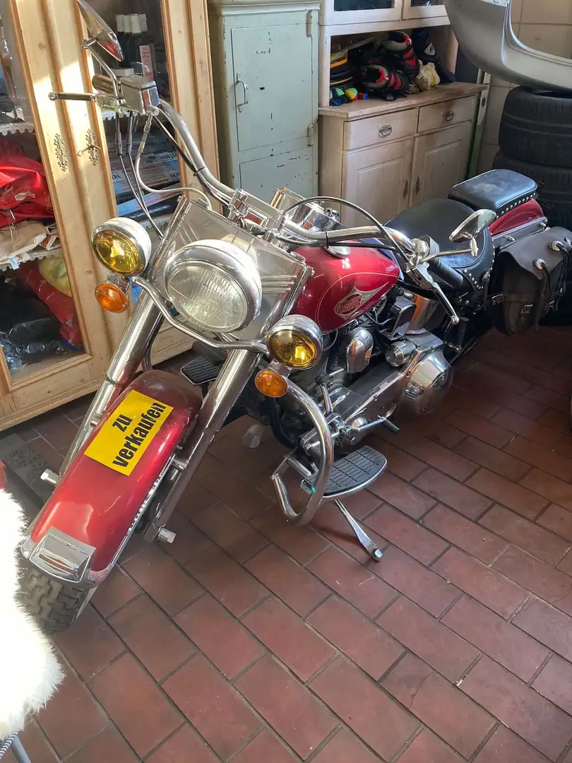 Harley-Davidson Heritage Softail Roşu - 1