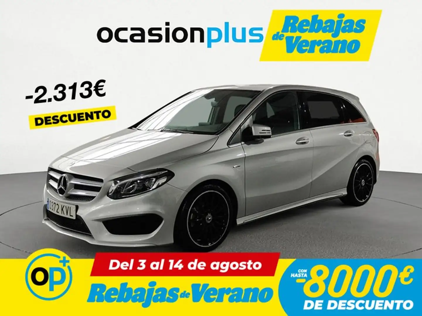 Mercedes-Benz B 200 200d 7G-DCT Gris - 1