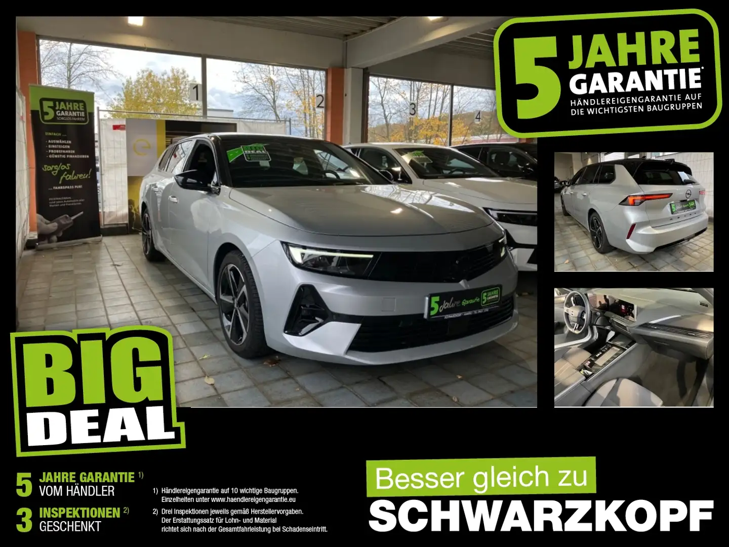 Opel Astra L ST 1.2T LED+Navi+SHZ+Winterp.+2xKlima+LM Grau - 1