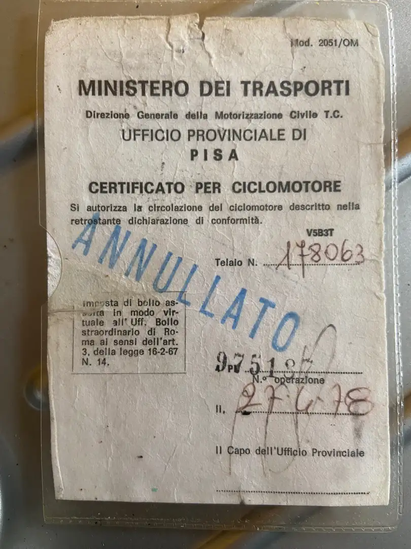 Vespa Special 50 Uniproprietario da Collezione Argento - 1