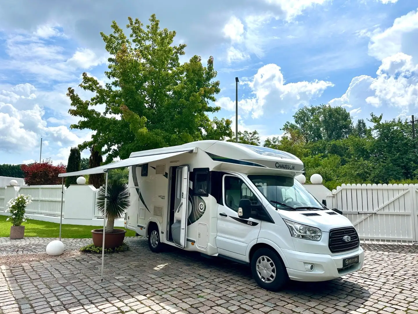 Chausson 610 Welcome Premium/ Markise/ Kam/ Bad/ Hubbett/ Blanco - 1