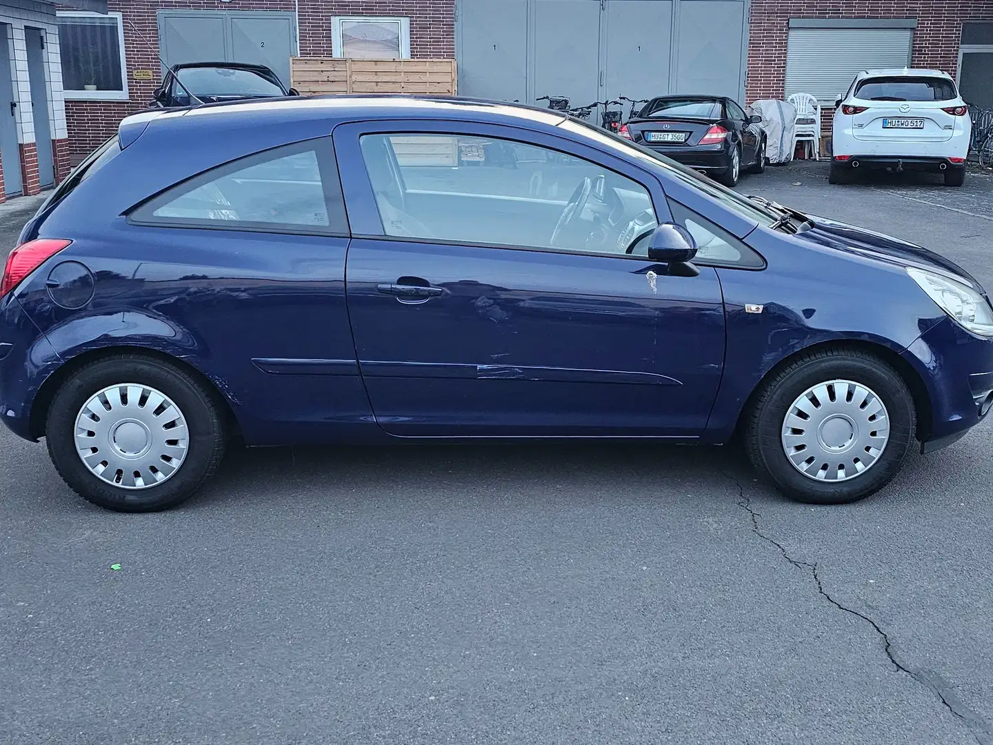 Opel Corsa D Automatik Azul - 1