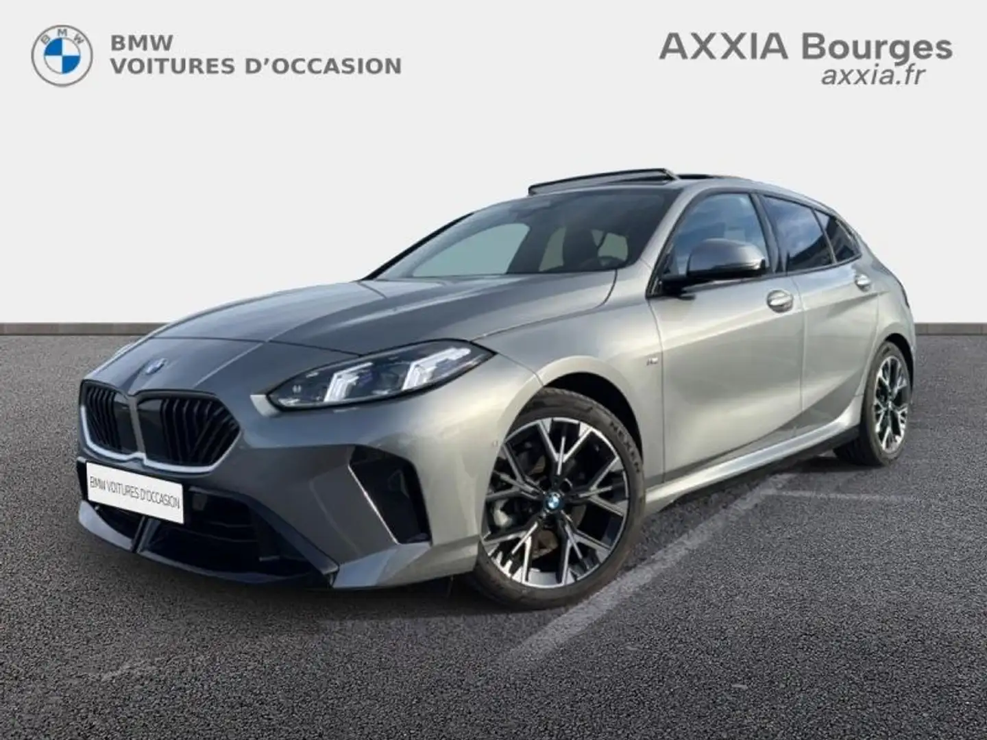 BMW 120 120dA 163ch M Sport DKG7 Gris - 1