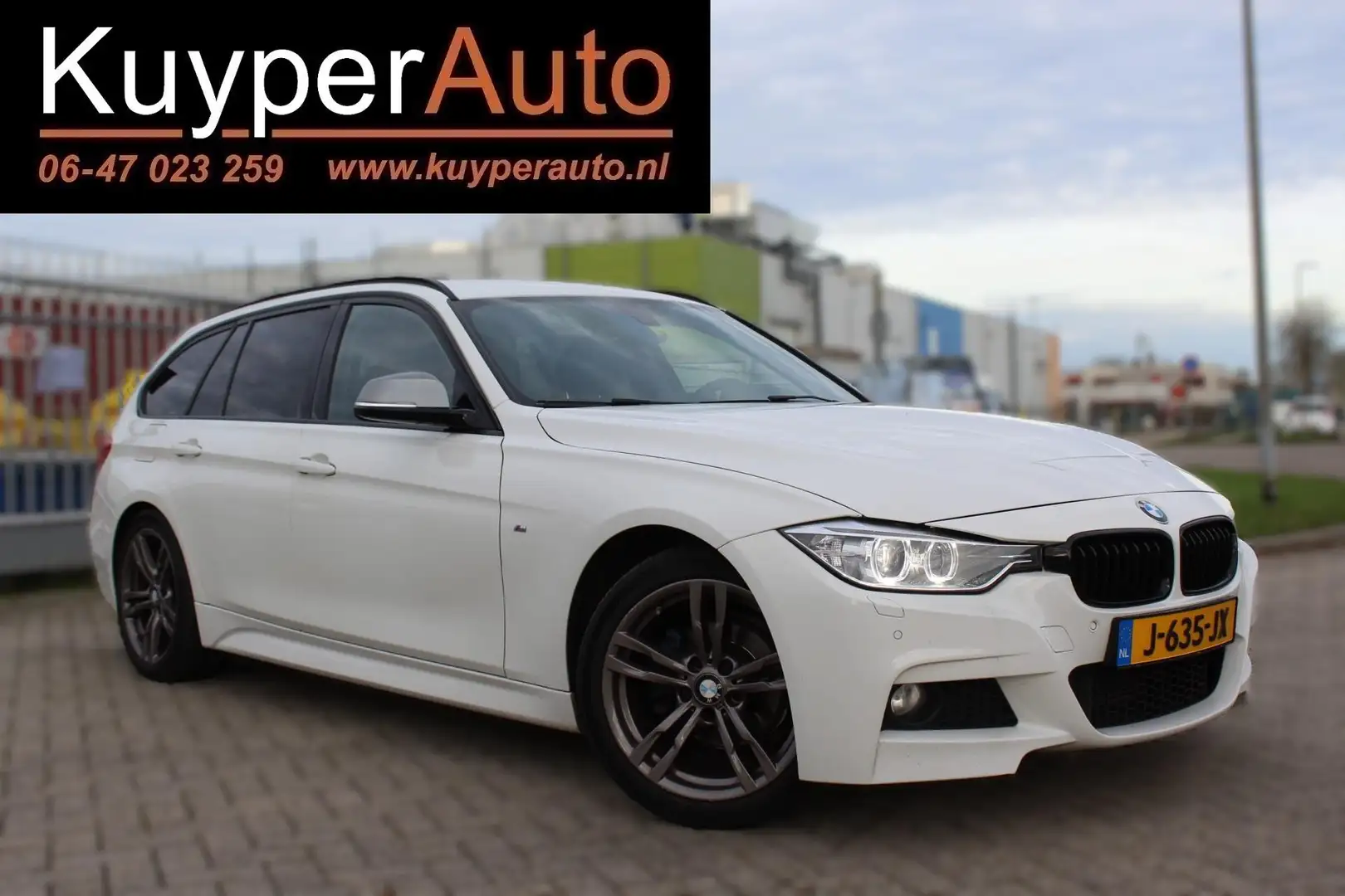 BMW 316 3-serie Touring 316i M Sport Edition navi verwarmb Weiß - 1