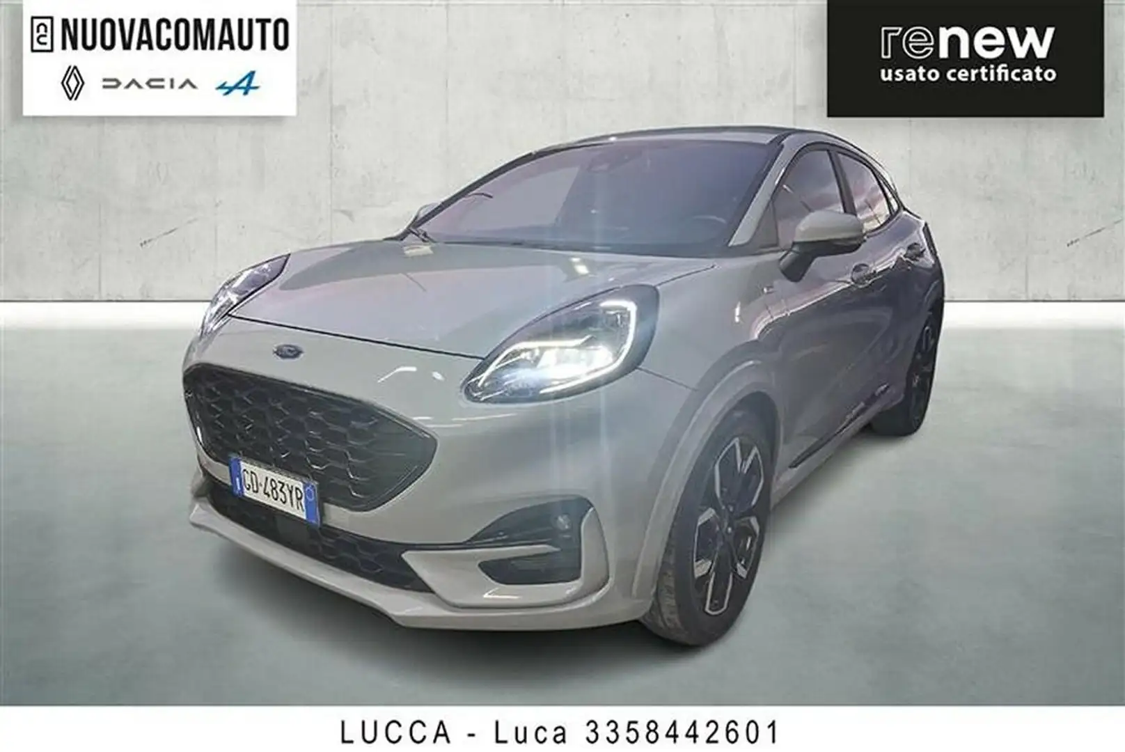 Ford Puma 1.0 ecoboost hybrid ST-Line X s&s 155cv Grigio - 1